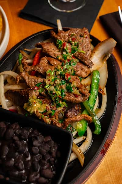 Grilled Chimichurri Steak Fajita