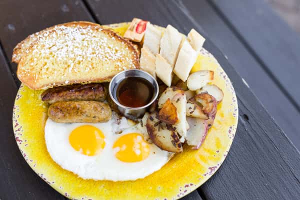 breakfast plate