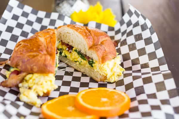 croissant sandwich