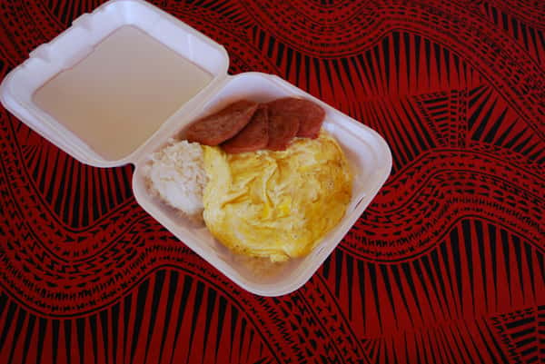 Portuguese Sausage or Spam with Eggs