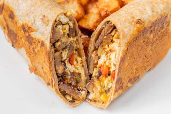 Breakfast Sausage Burrito