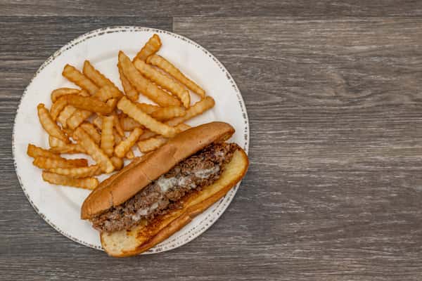 Beef Philly Cheese Sandwich