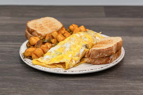 Combination Omlet with Homefries
