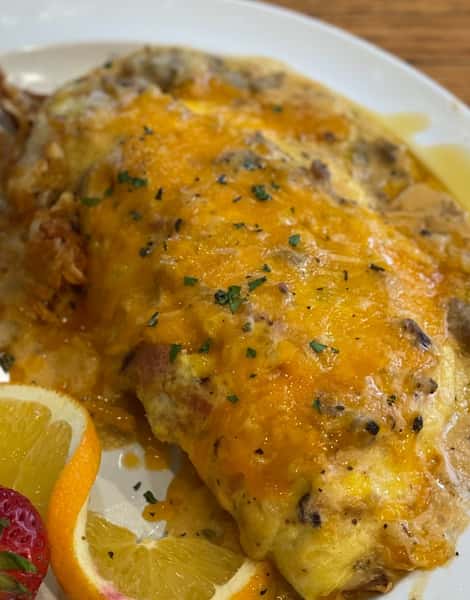 Southern Omelette w/PCake