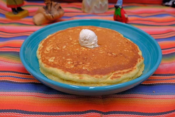 Kid’s Blueberry Cornmeal Pancakes