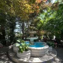 Outside courtyard