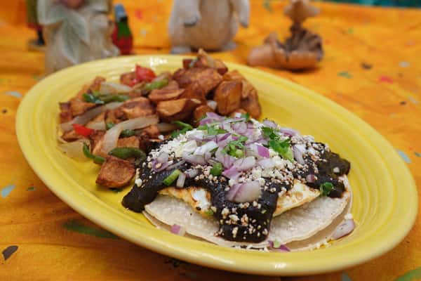 Oaxacan Eggs Mole