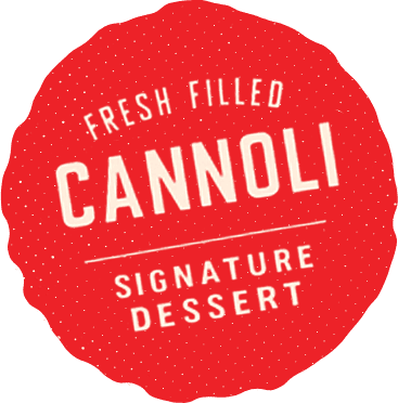Fresh Filled Cannoli Signature Dessert