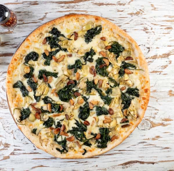 Personal Roasted Garlic, Artichoke & Spinach no sauce
