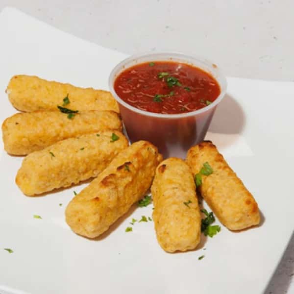 Oven-Baked Mozzarella Sticks