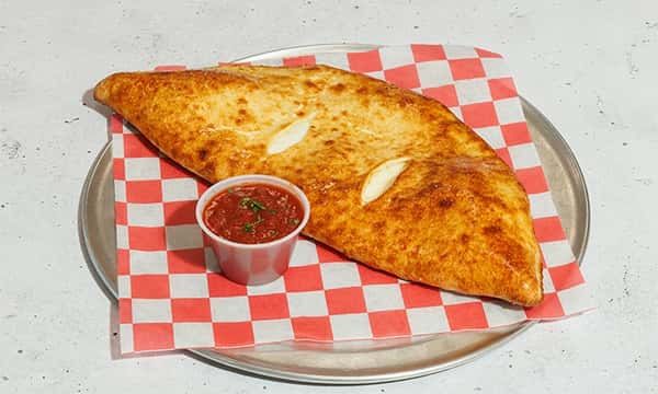 Three-Cheese Calzone