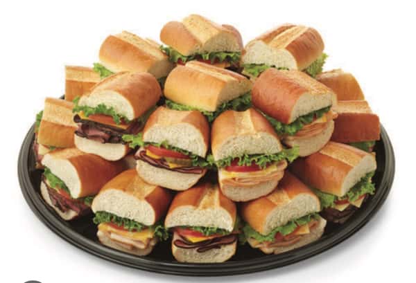 40 Pcs "3inch Cold Subs Catering Platter