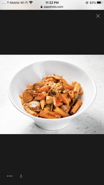 Rigatoni Salsicce Pasta