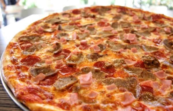Gluten Free Meat Pizza