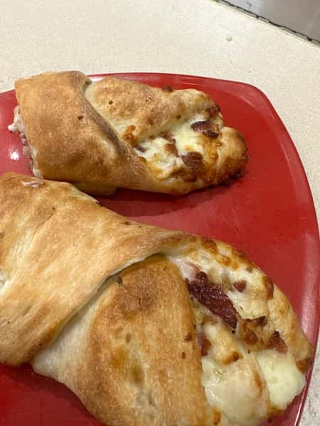 Chicken Bacon Ranch Stromboli