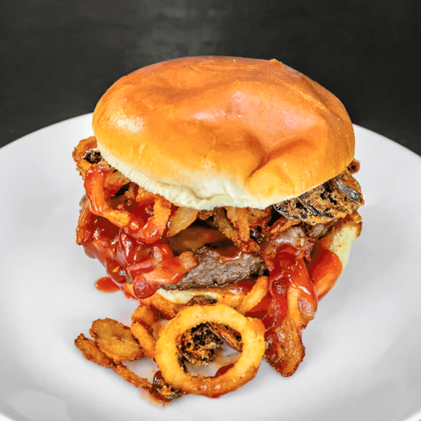 Double BBQ Bacon Cheddar Burger