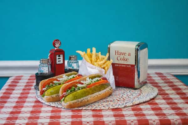 Classic Combo: Two Hot Dogs
