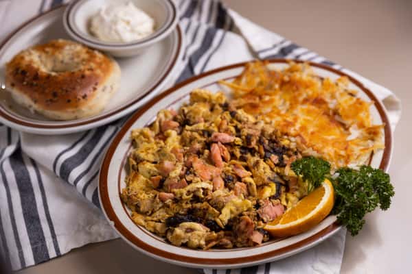 Lox, Eggs and Onions Breakfast Art's Delicatessen & Restaurant