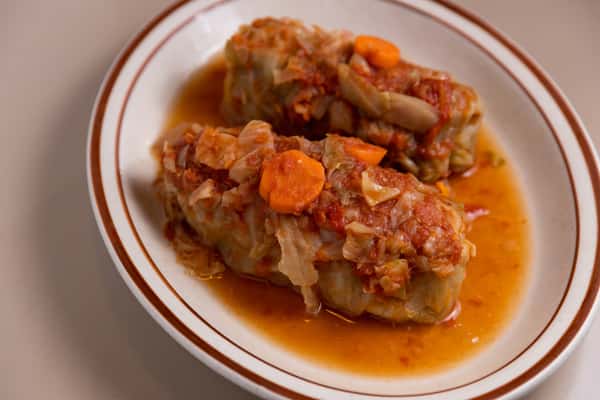 Stuffed Cabbage Plate