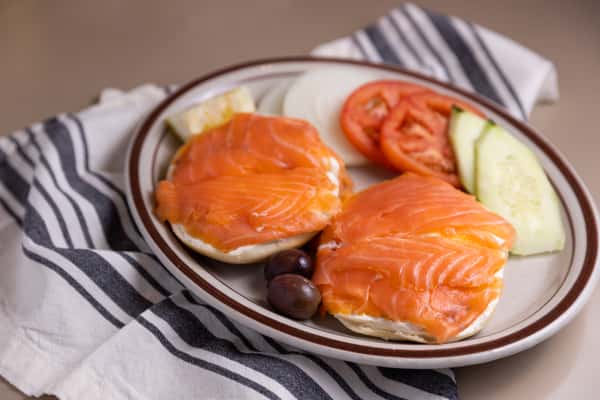 Lox and Cream Cheese Breakfast Art's Delicatessen & Restaurant