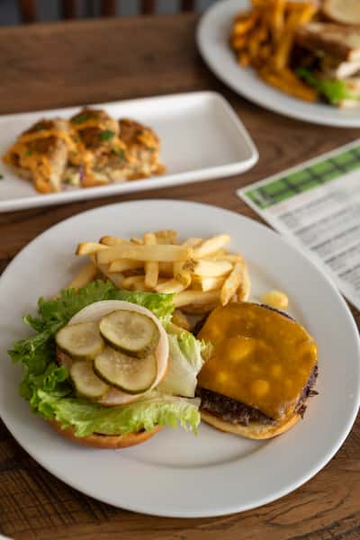 cheddar burger
