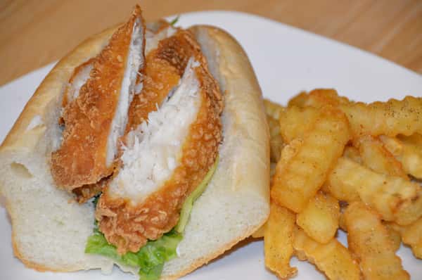 Fried Haddock