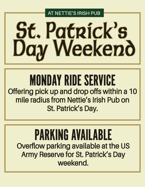 parking for st. patricks day