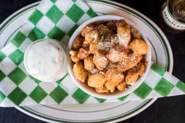 cheese curds st. patricks day