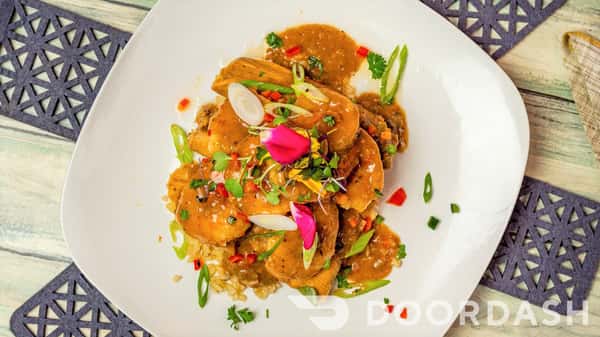 Loaded Shrimp Etouffee Tamale