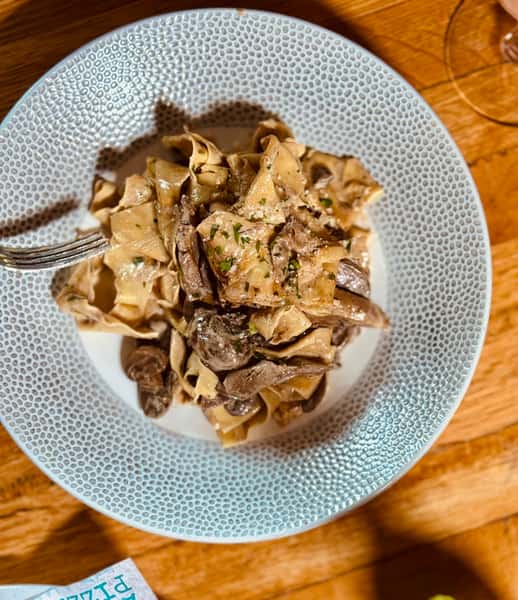 Pappardelle con Funghi