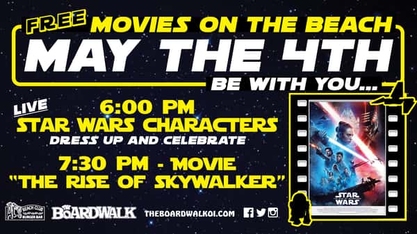 National Star Wars Day - Movie on the Beach