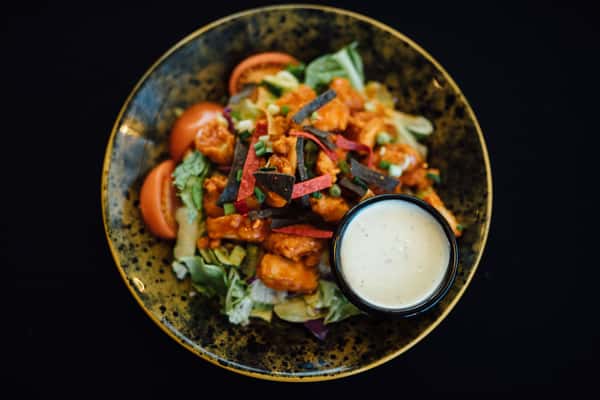 Buffalo Chicken Salad Lunch Peppers Grill & Bar Southwestern