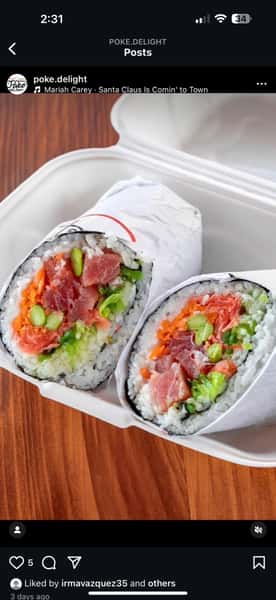 Sushi Burrito - Build your own