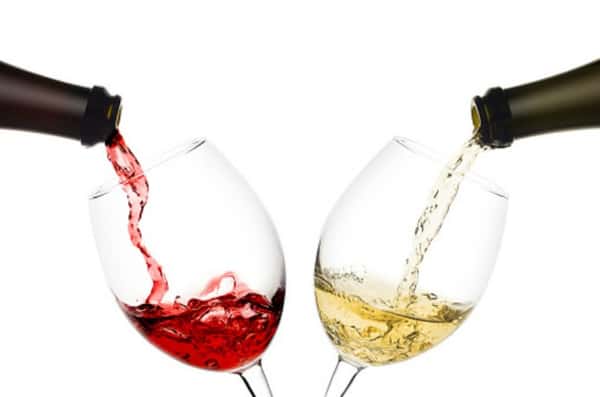 Happy Hour Red or White Wine Glass