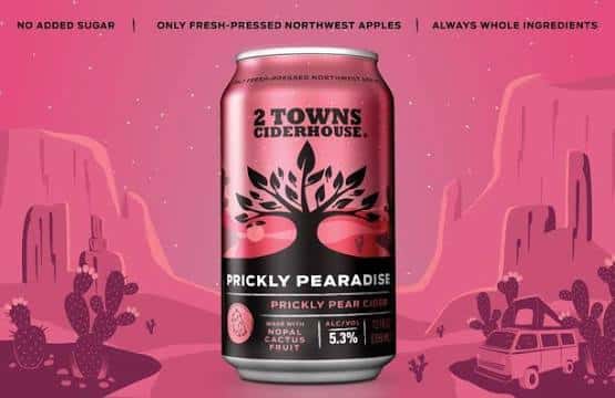 Two Towns Prickly Pear Cider