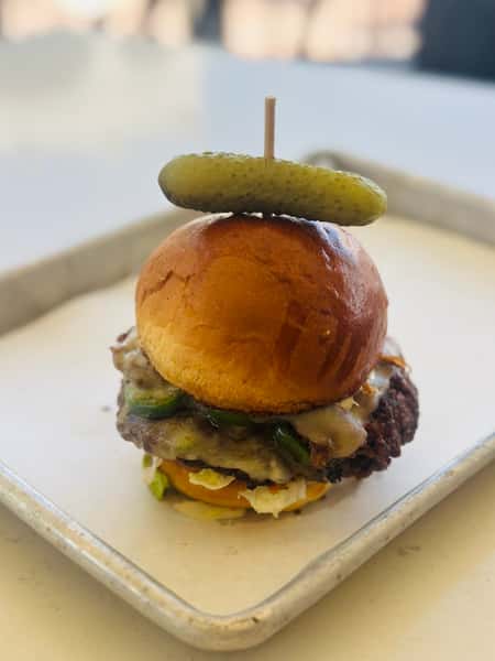 Jalapeno Bacon Jam Burger*