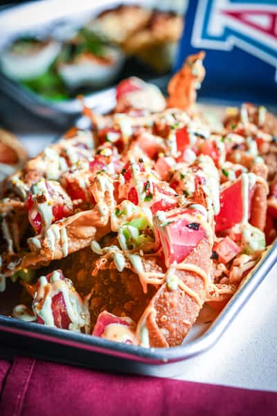 Poke Nachos Side