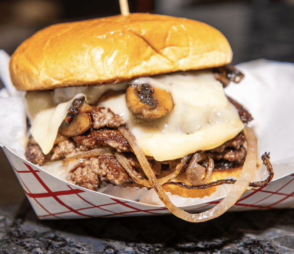 French Onion Burger