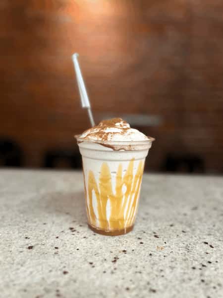 Cinnamon Caramel Milkshake