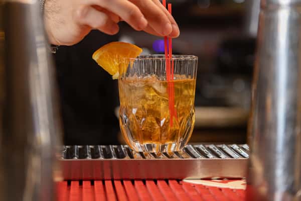 Mixing drinks
