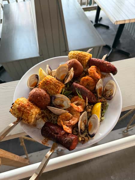 Shrimp Boil Skewers