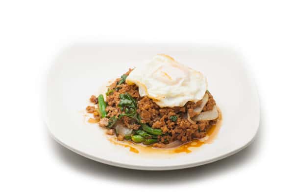 CHICKEN PAD KRA POW (half)