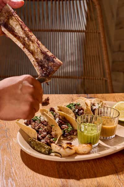TACO TAQUERO BONEMARROW (4pc)