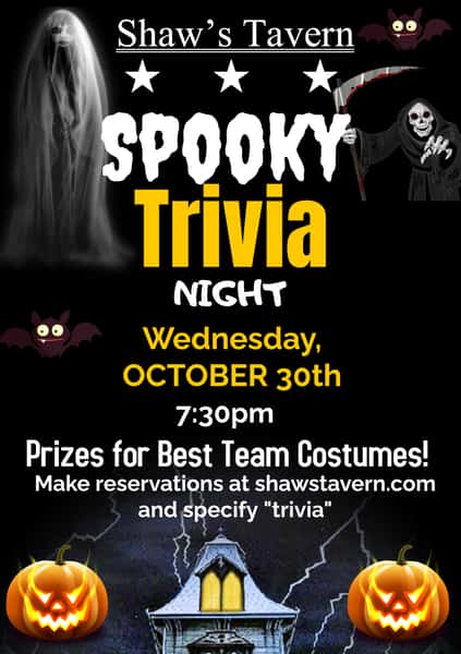 Spooky Trivia Night
