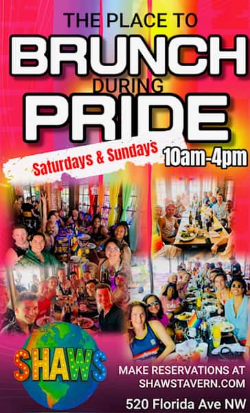 Pride Brunches at Shaw's Tavern!