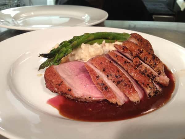 Roasted duck breast
