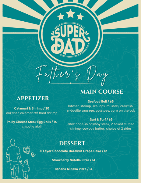 2025 Father's Day Specials