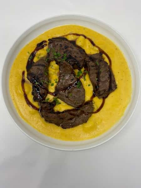 Butternut Squash Steak Tips