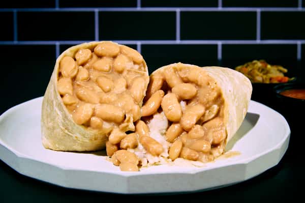 Chori-Bean and Cheese Burrito