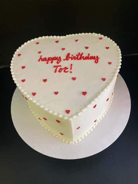 heart cake
